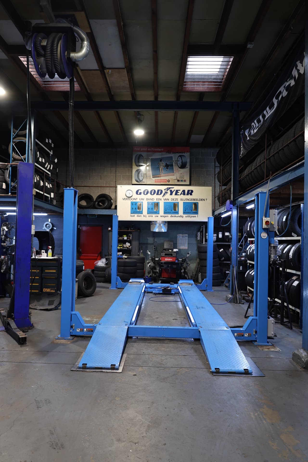 Professionele hefbruggen